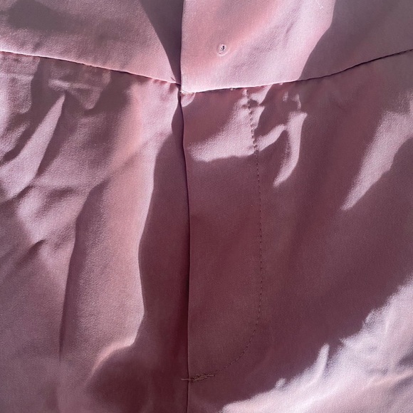 Zara dark mauve fluid cargo joggers. #zara #comfy - Picture 3 of 7